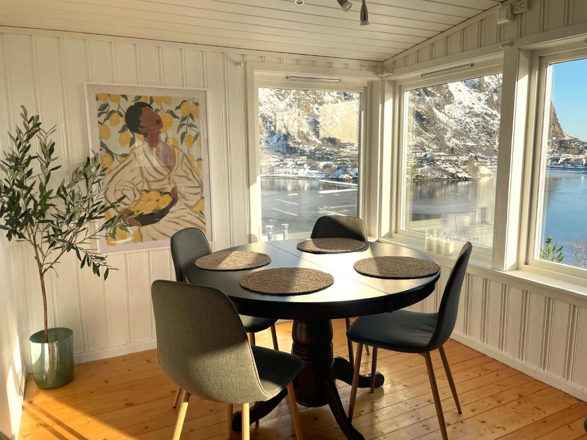 Hytte I Svolvaer Bagian luar foto