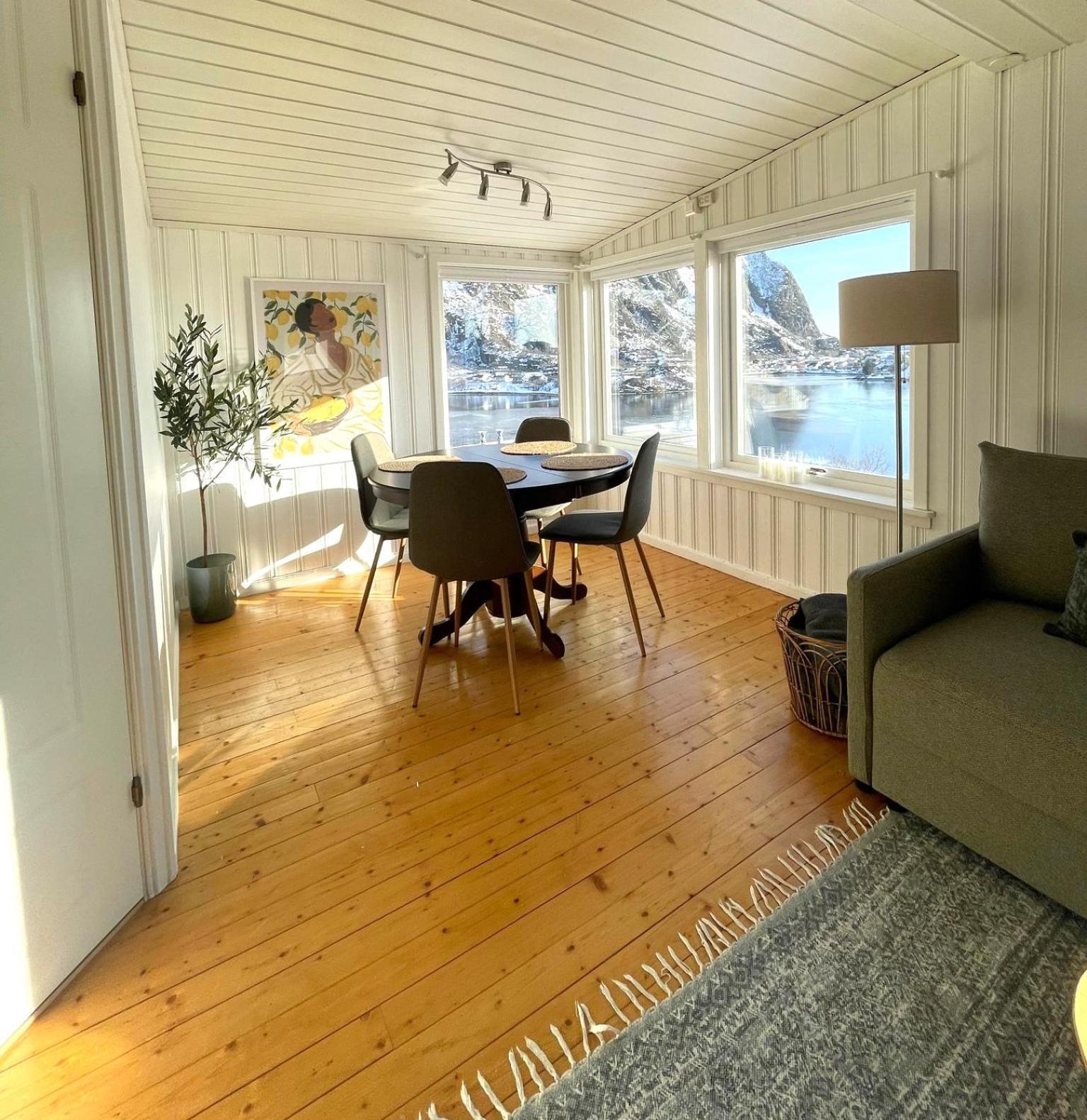 Hytte I Svolvaer Bagian luar foto