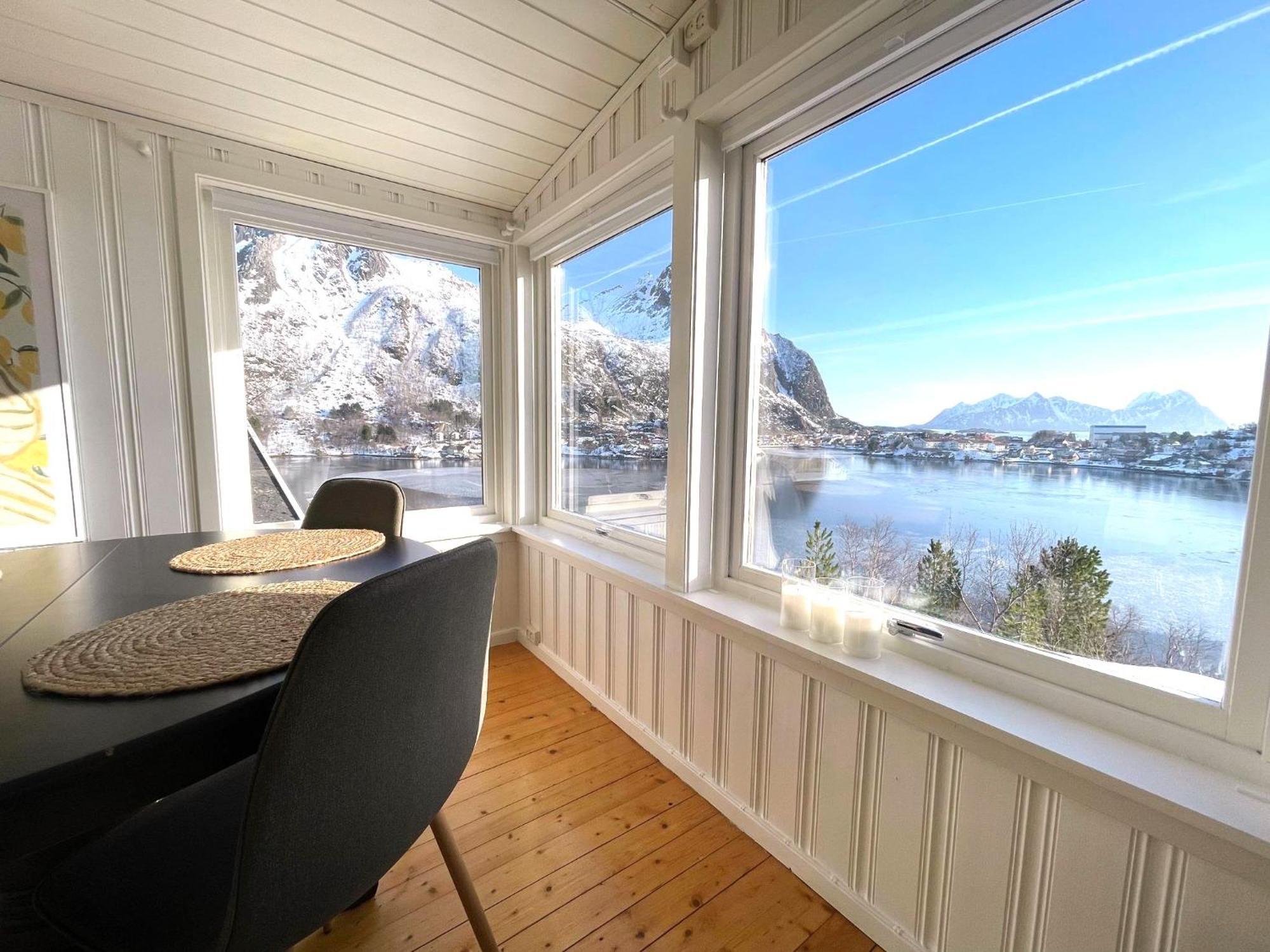 Hytte I Svolvaer Bagian luar foto