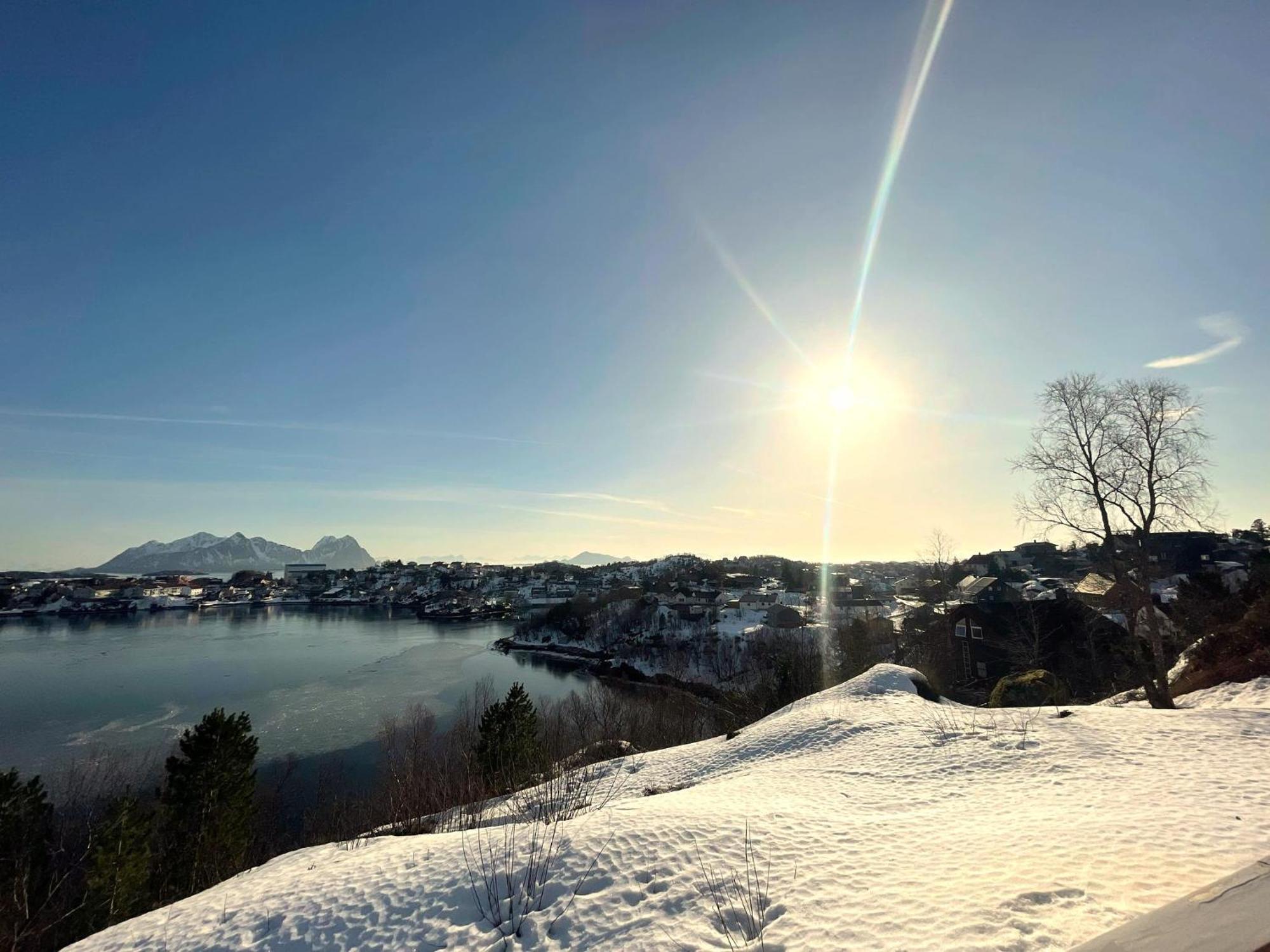Hytte I Svolvaer Bagian luar foto